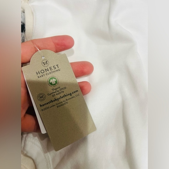 COPY - Honest Baby Clothing Baby Boy or Girl Gender Neutral Organic Cotton Shor… - Picture 9 of 10